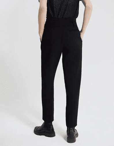 pantalon crepe pantalon ikks