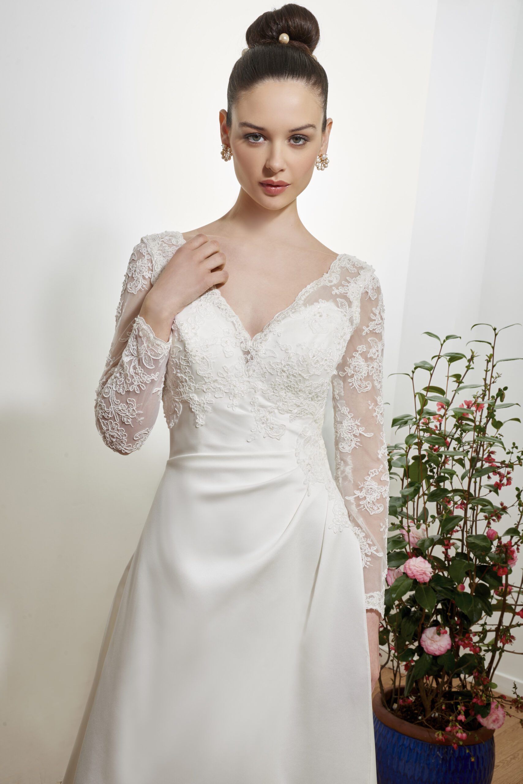 TURIN Robe de mariée Annie couture – Image 3