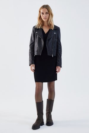 Perfecto cuir d'agneau IKKS BM48145