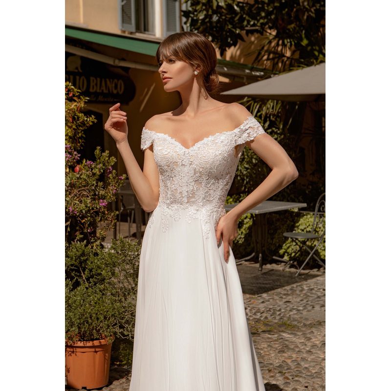 Robe encolure bateau créatif Paris