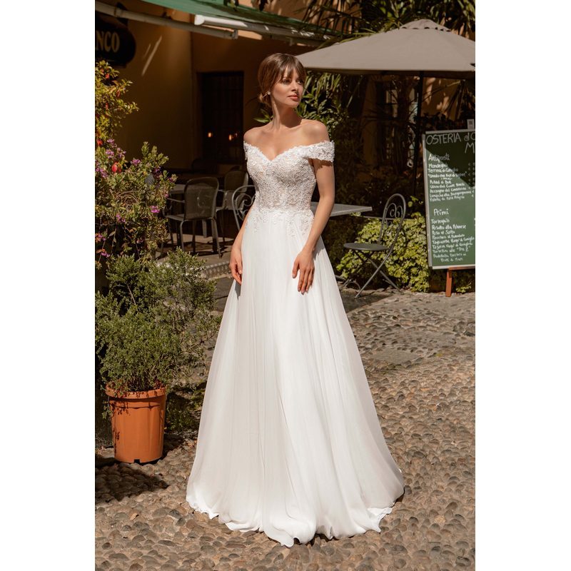 Robe encolure bateau créatif Paris