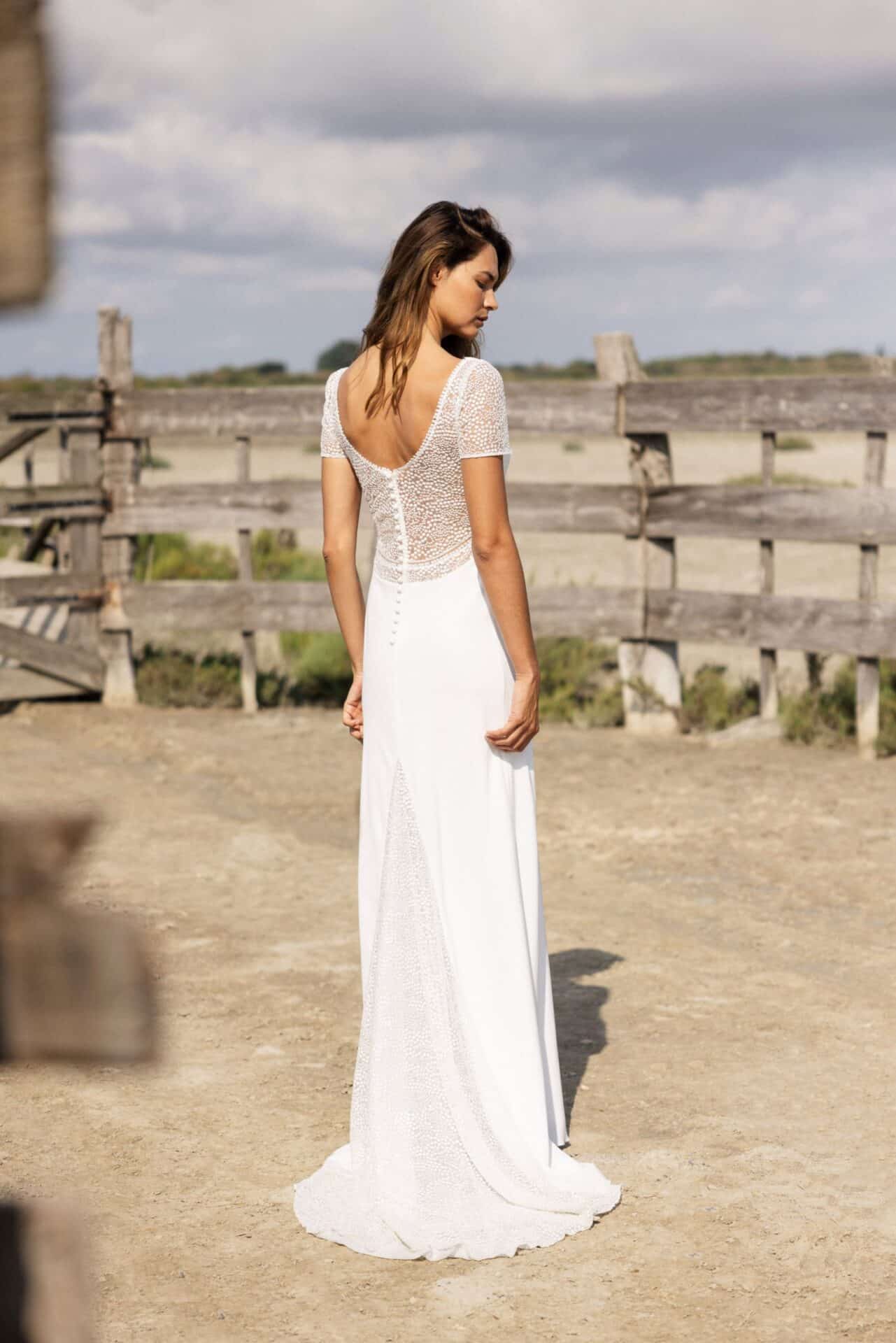 Robe de mariée BALZANE collection Lambert créations – Image 2
