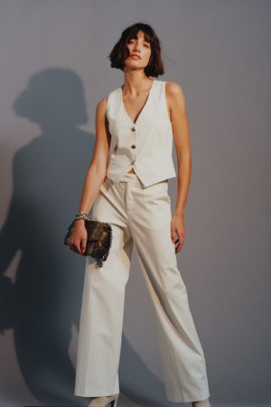 pantalon rayures tennis IKKS