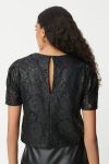 111305-1 Top dentelle enduit IKKS B111305