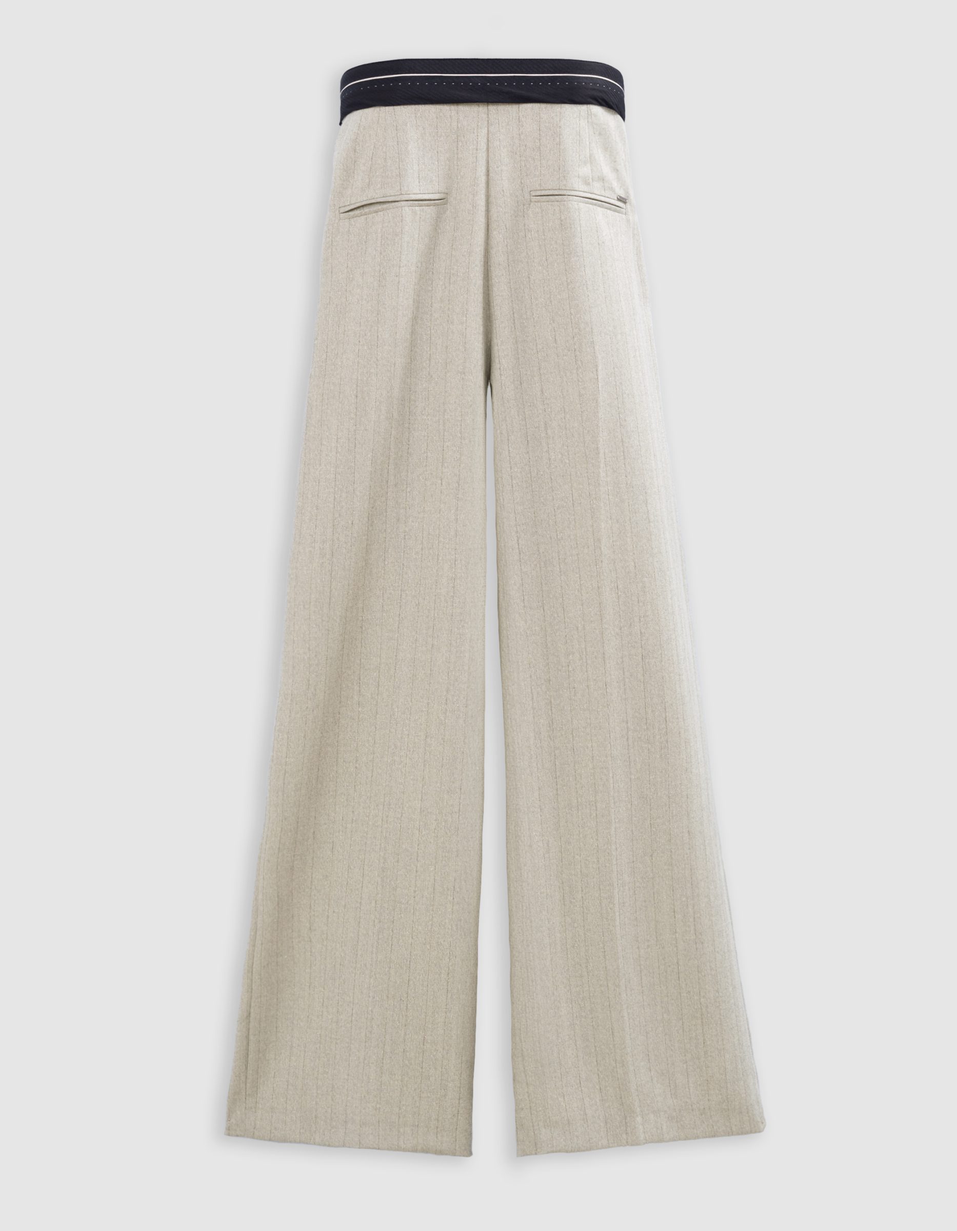 122025-1 Pantalon rayures lurex IKKS B122025