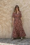 Robe longue imprimée Lola espeleta RO080