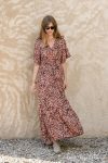 Robe longue imprimée Lola espeleta RO080