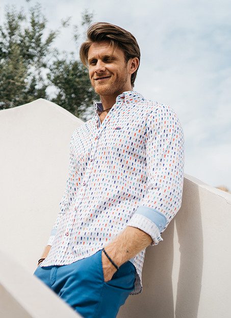Chemise chaplin the surf car 251109