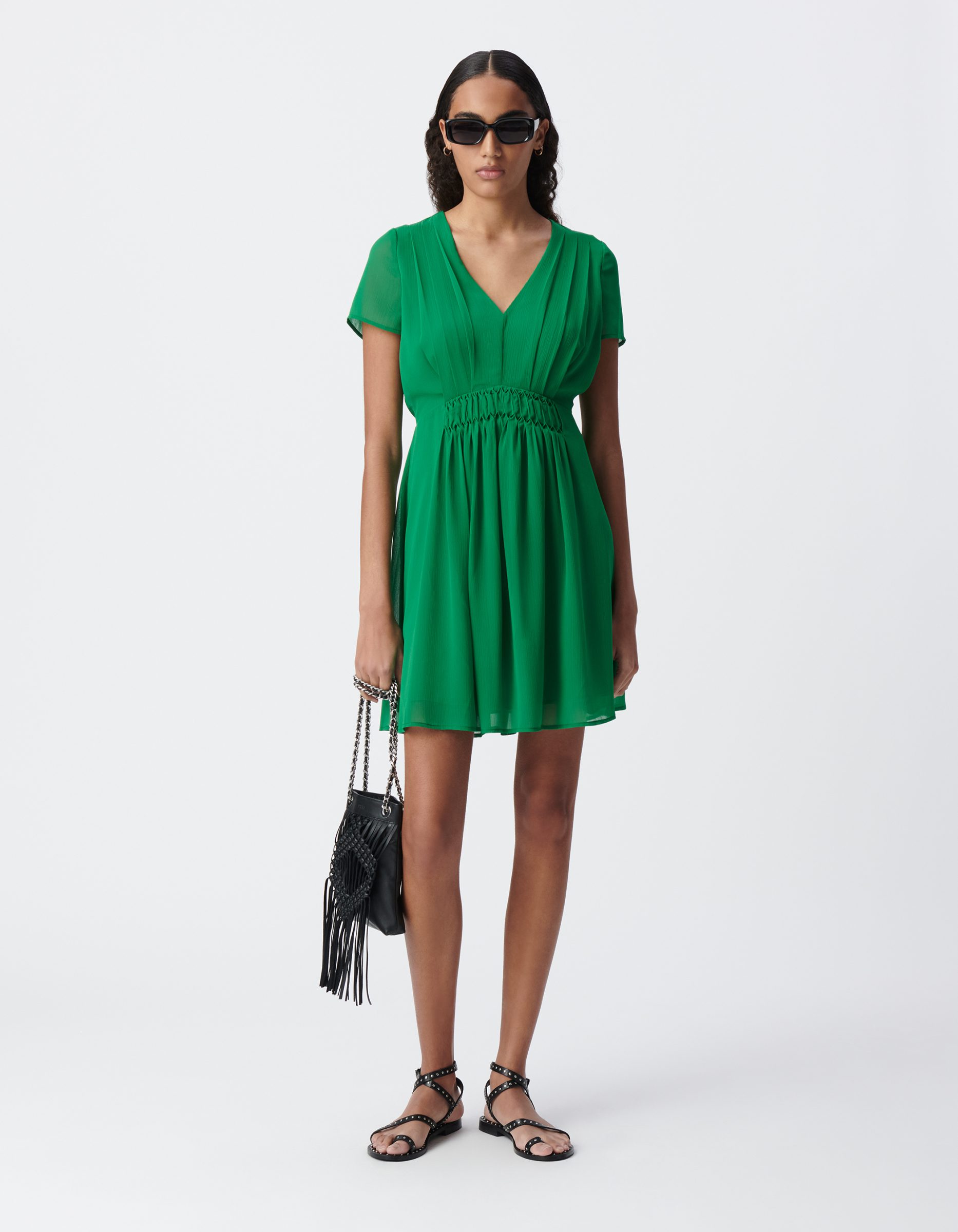 130605 Robe détails plis IKKS B130605