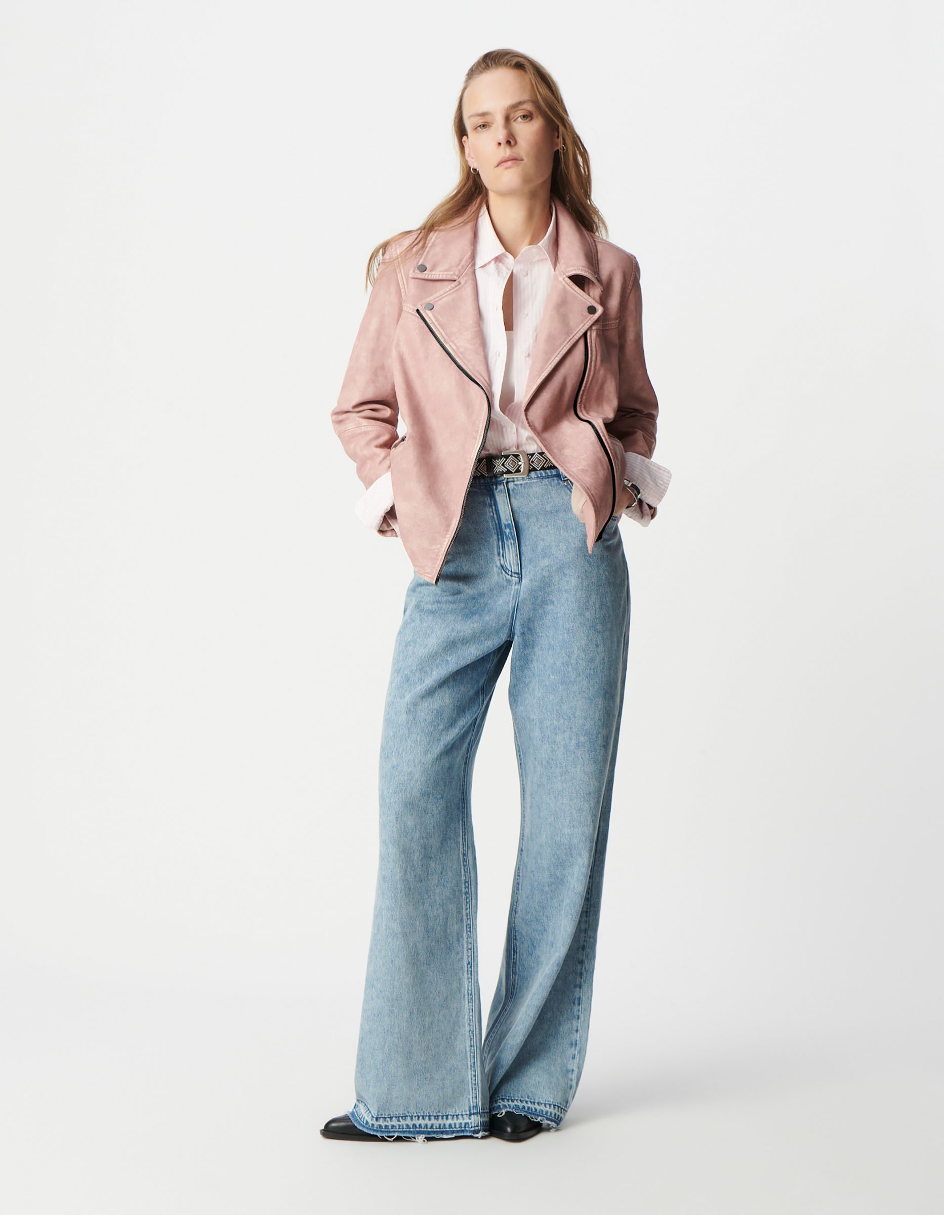 148065 Blouson cuir IKKS B148065