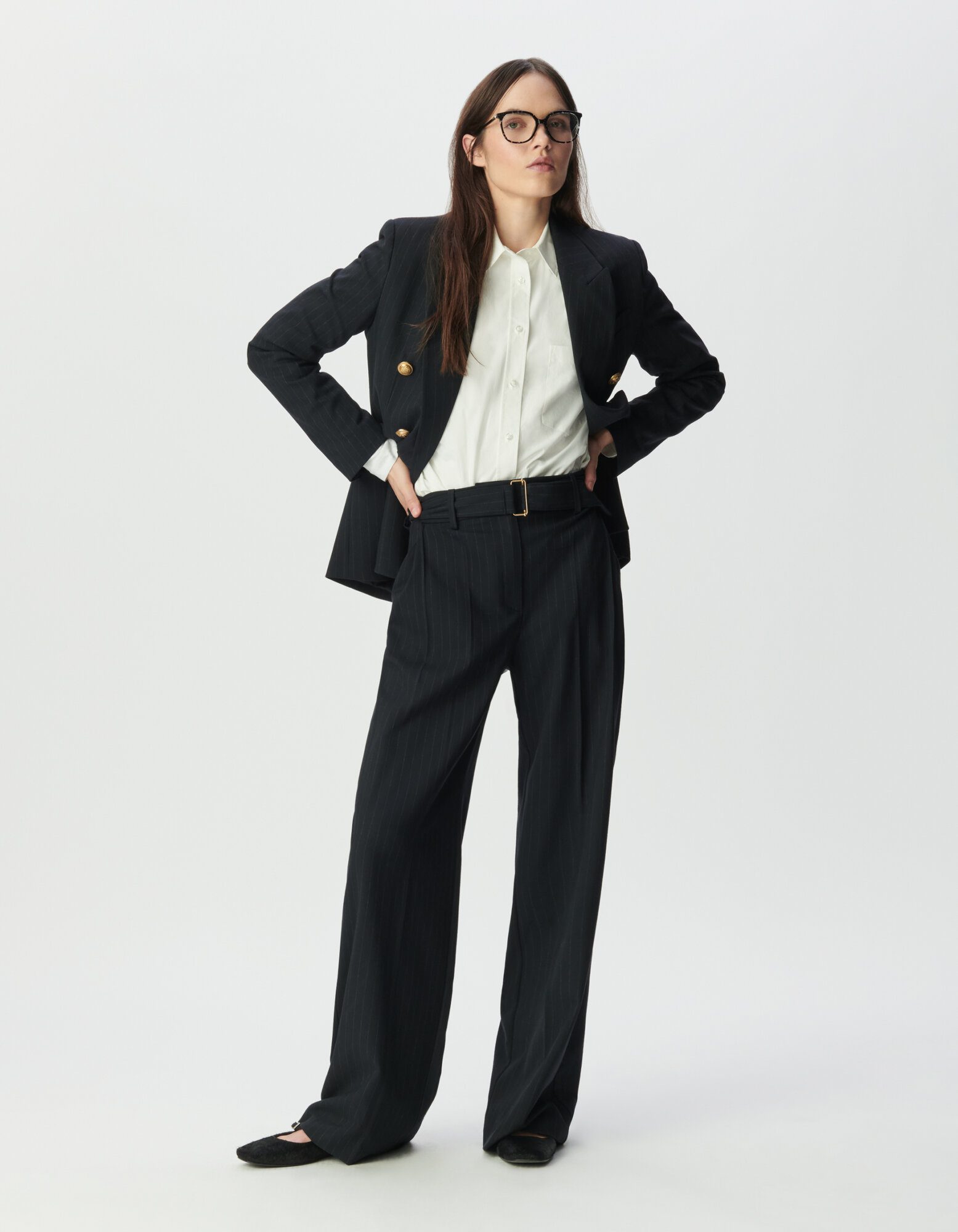 pantalon rayé IKKS 222155