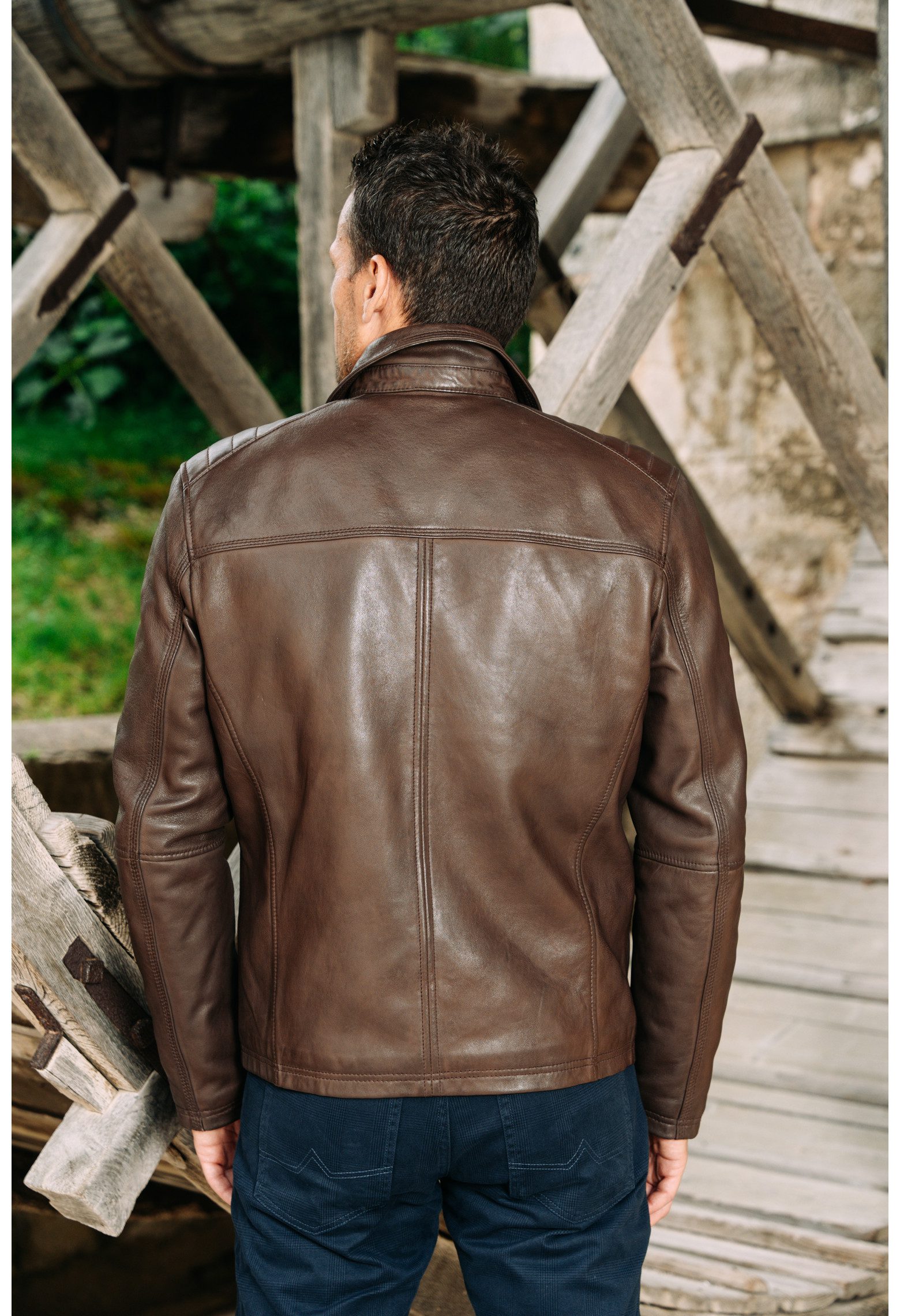 Blouson cuir Hafnium BOSTON CU2 – Image 4