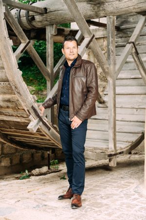 Blouson cuir BOSTON