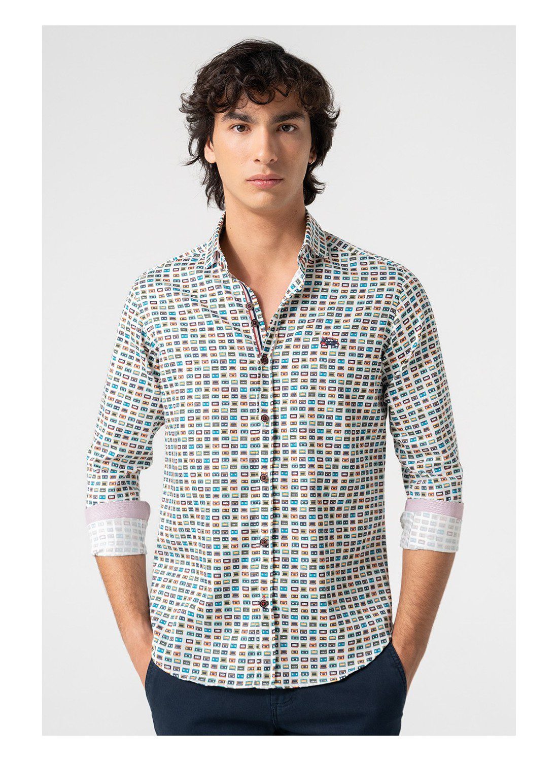 Chemise "cassettes"" The Surf car 252085