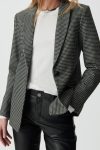 B240295-02 B222025-02 Veste pied de poule IKKS B240295