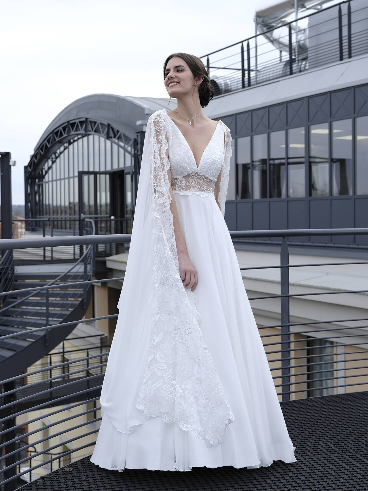 Robe de mariée ALTESSE collection Créations Bochet