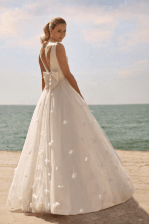 Robe de mariée R0695H collection Créatif Paris