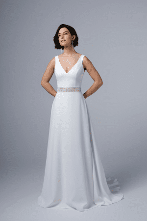 Robe de mariée VIENNE collection Créations Bochet