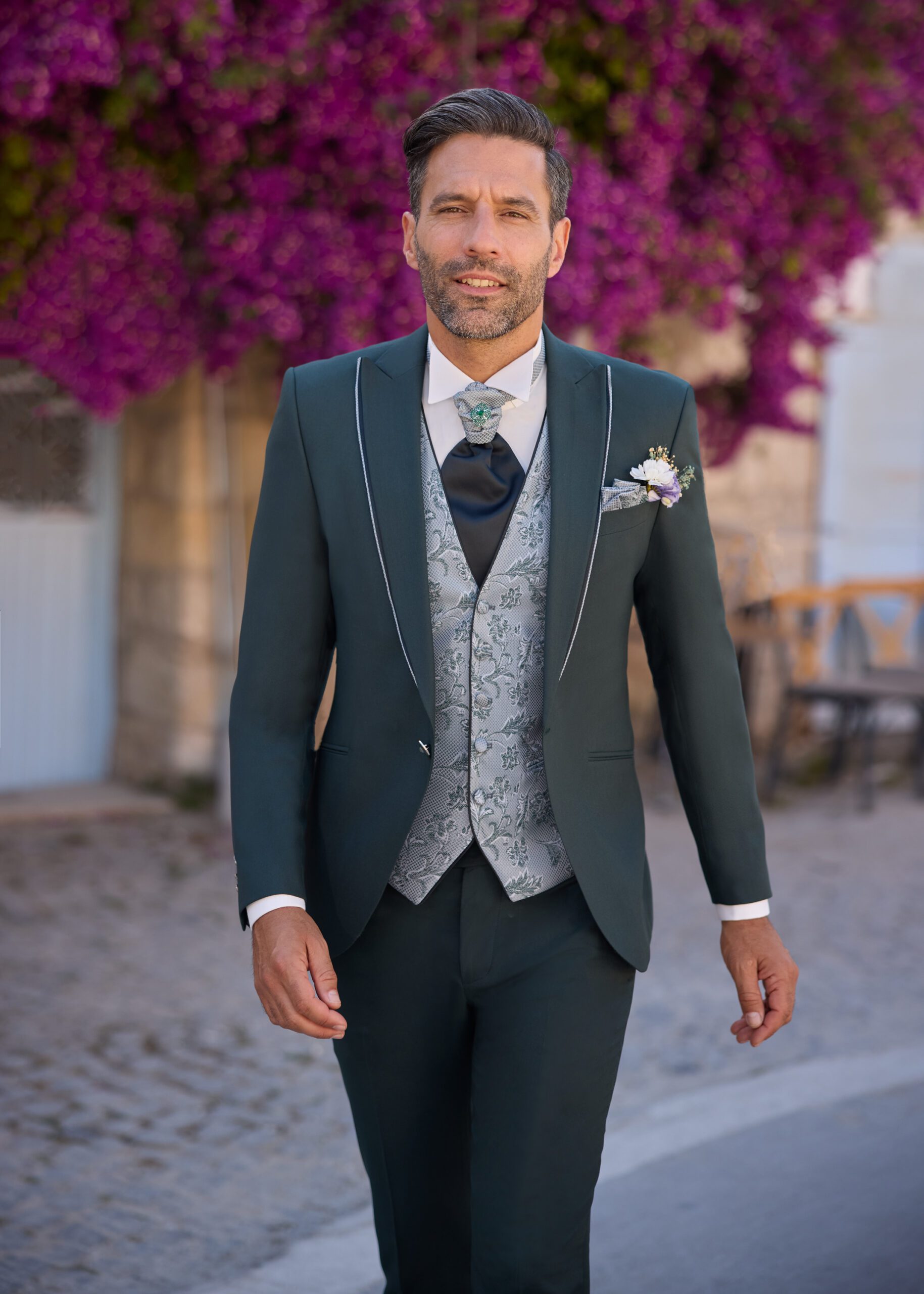 piana vert Costume PIANA Empire du marié