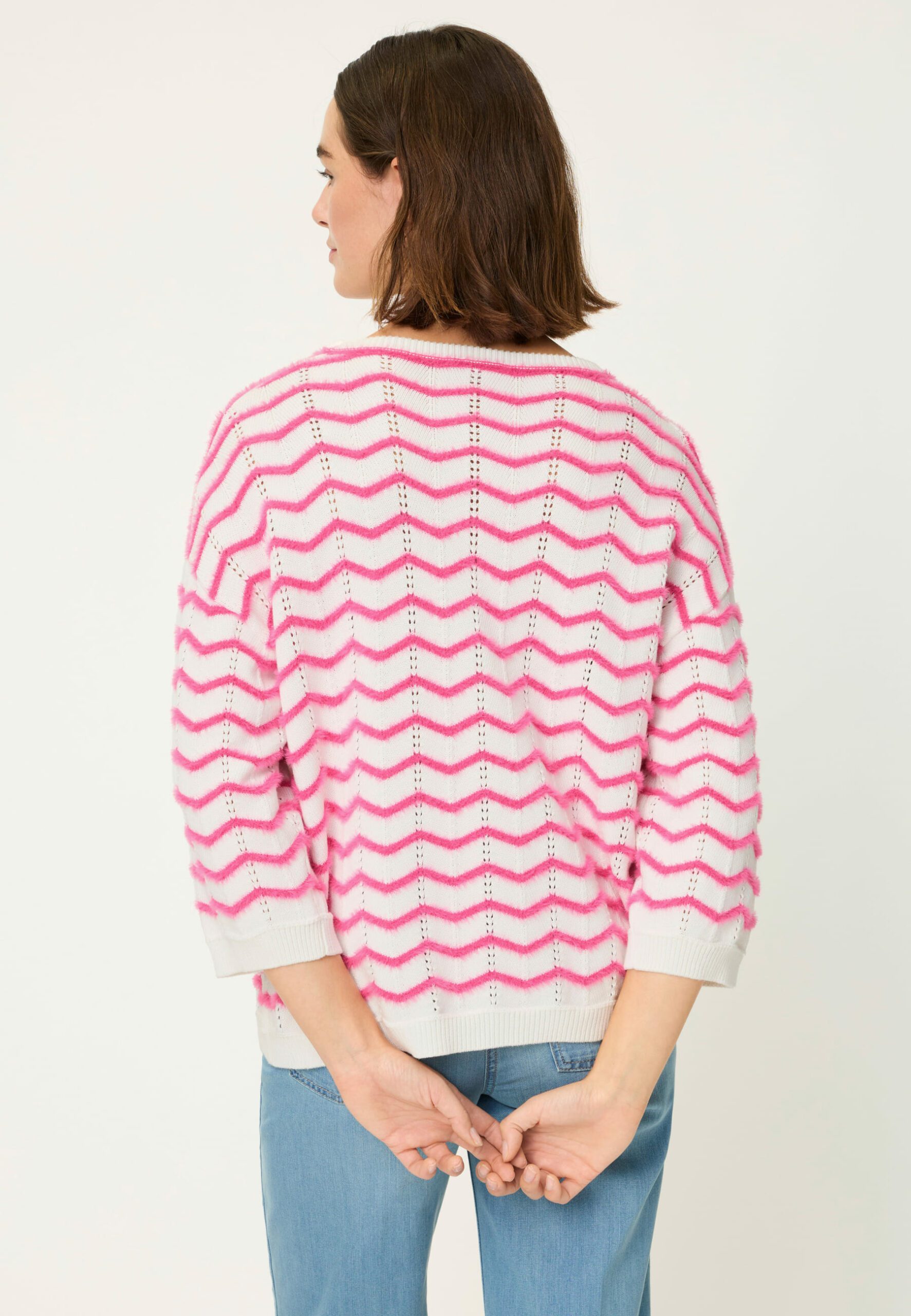 Pull motif vague Olsen 11004835