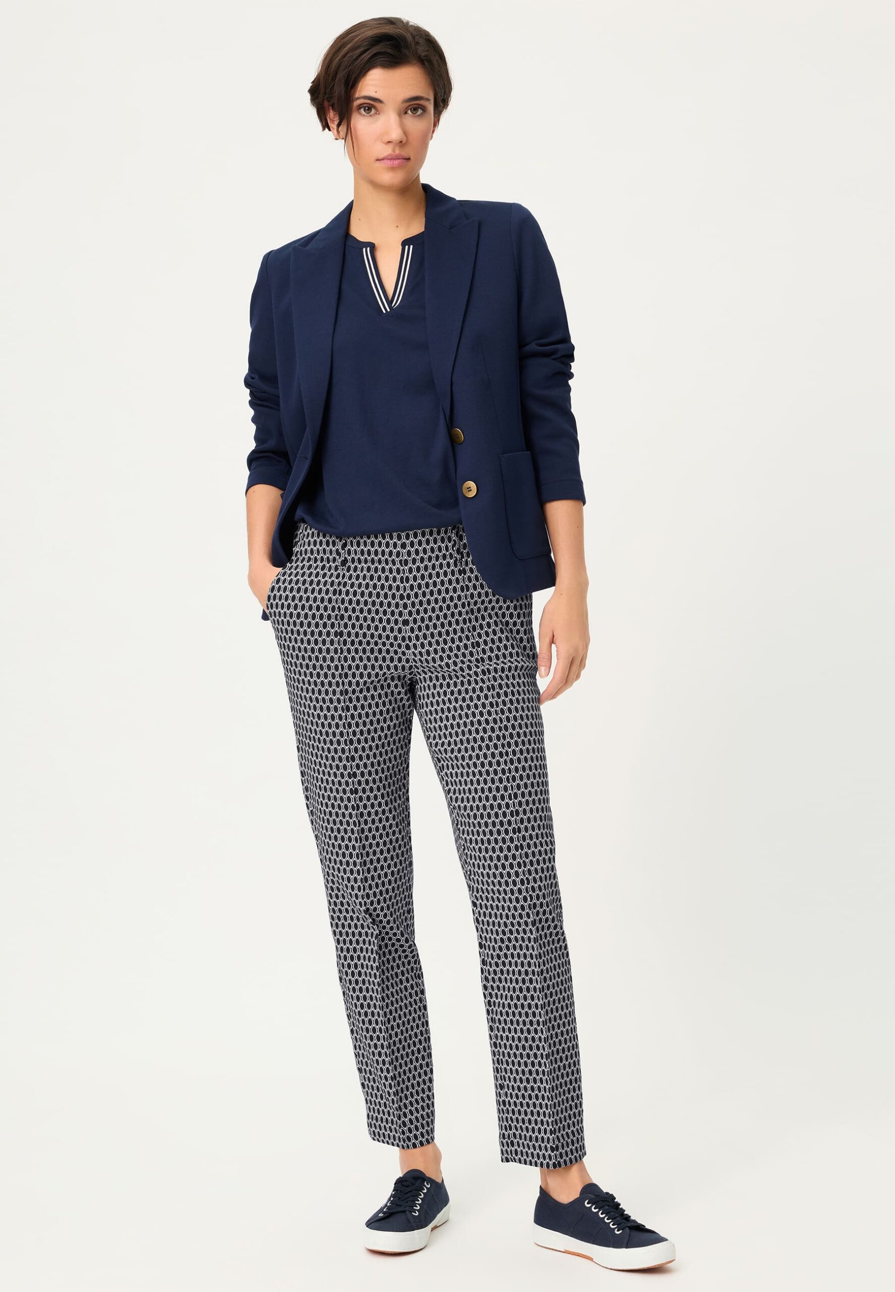 Pantalon imprimé Olsen LISA 14002503