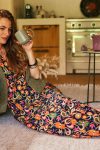 GI650S26RO051S26(4) Robe longue imprimée fleurs Lola Espeleta RO051