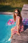 Robe longue col chemise Lola Espeleta RO030 - Thumbnail Image 2
