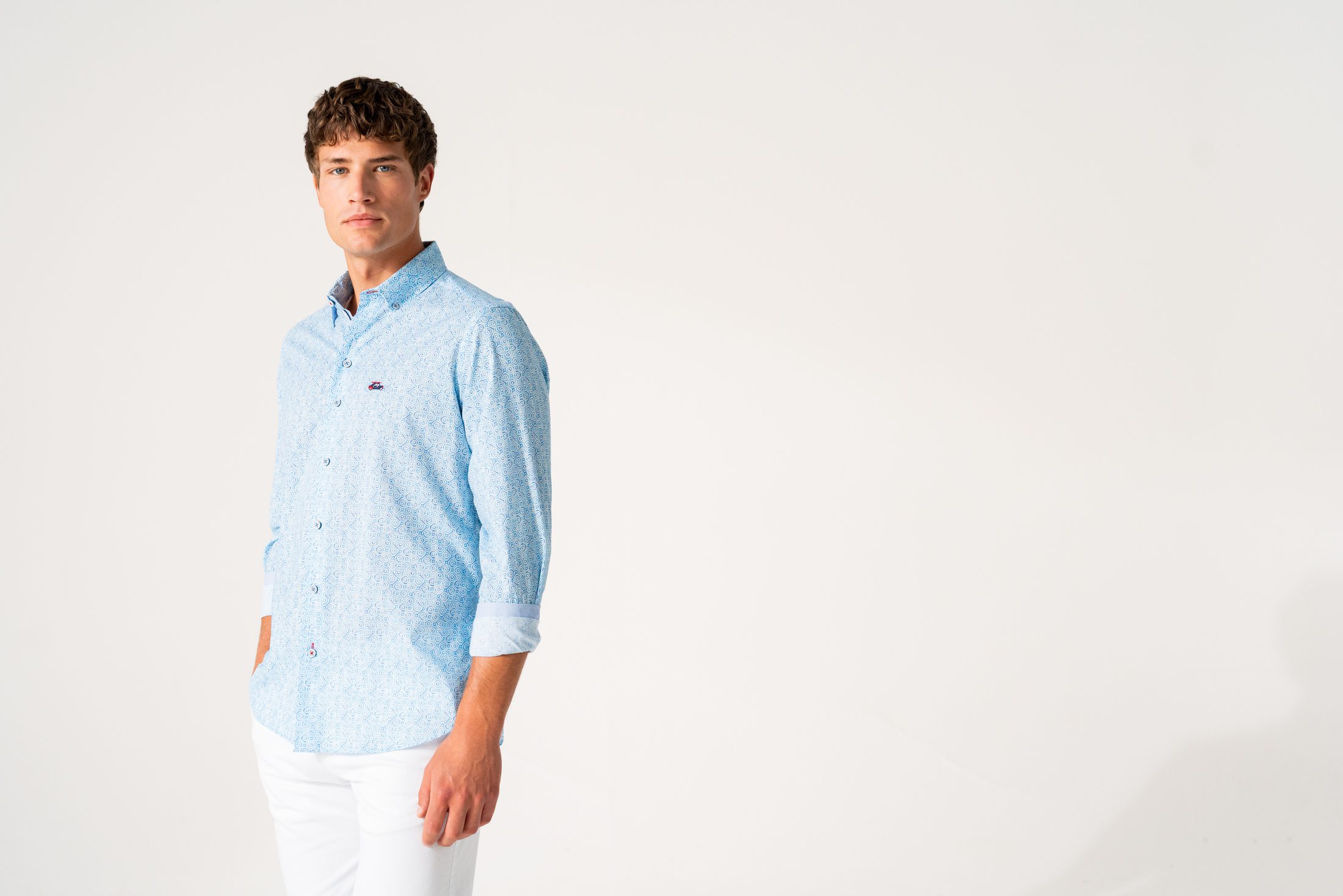 Chemise imprimée The Surf Car 261015