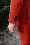 Costume-rouge-orange-homme-SUAT (2) Costume 2 pièces uni Hafnium SUAT CT617