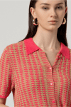 Gilet polo m.courtes natté Surkana HITA331