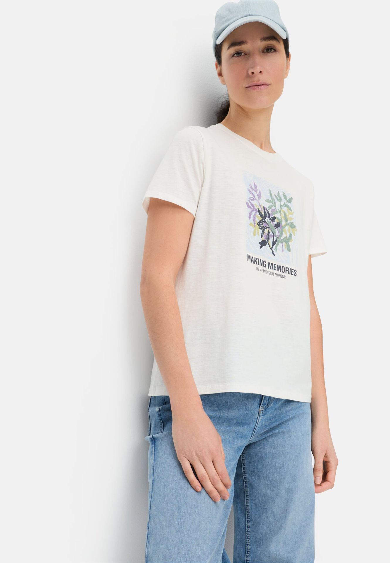MI_309611-7T07-86_M4-00_1920x1920 T-shirt en coton motif fleurs Camel Active 309611 7T07