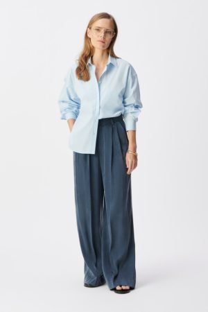 Pantalon large cupro IKKS B322035