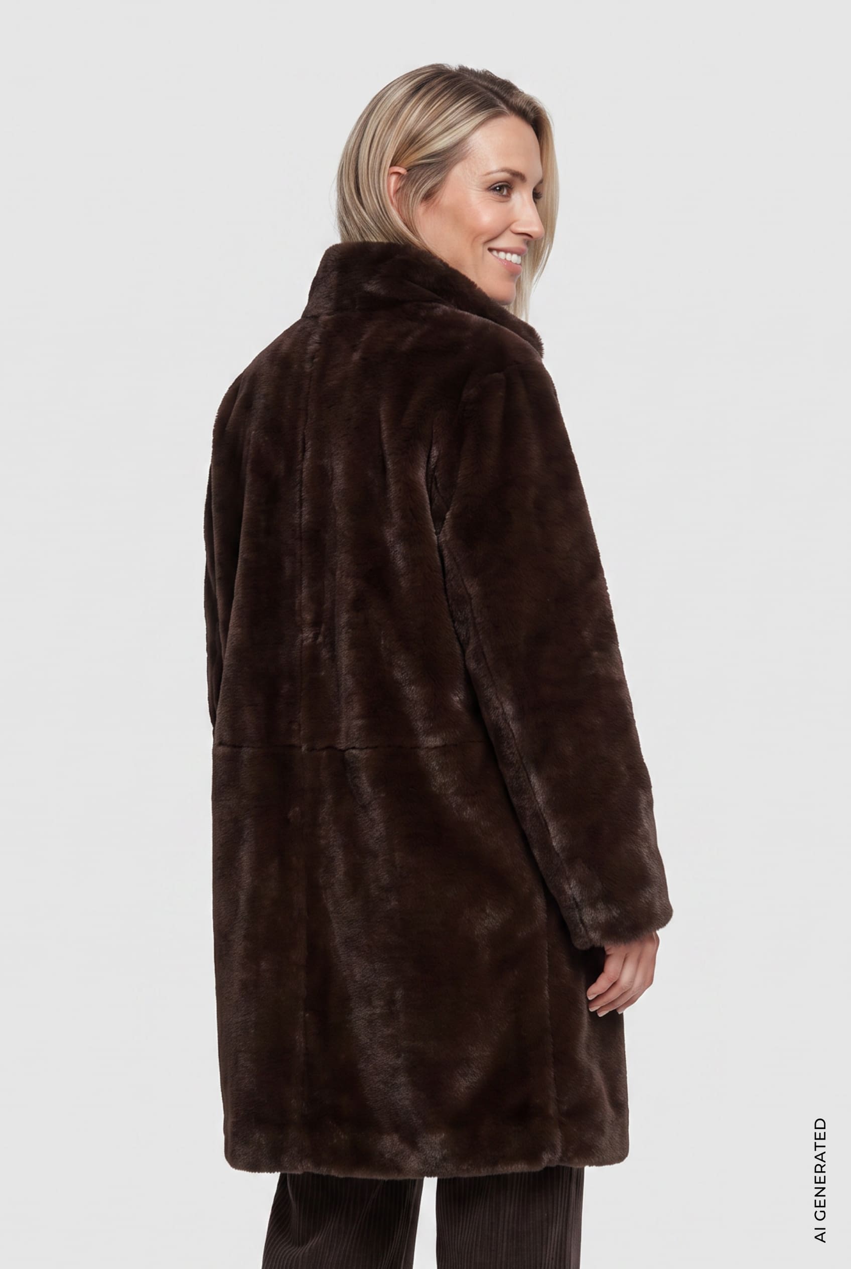 Manteau fausse fourrure Olsen 15101453