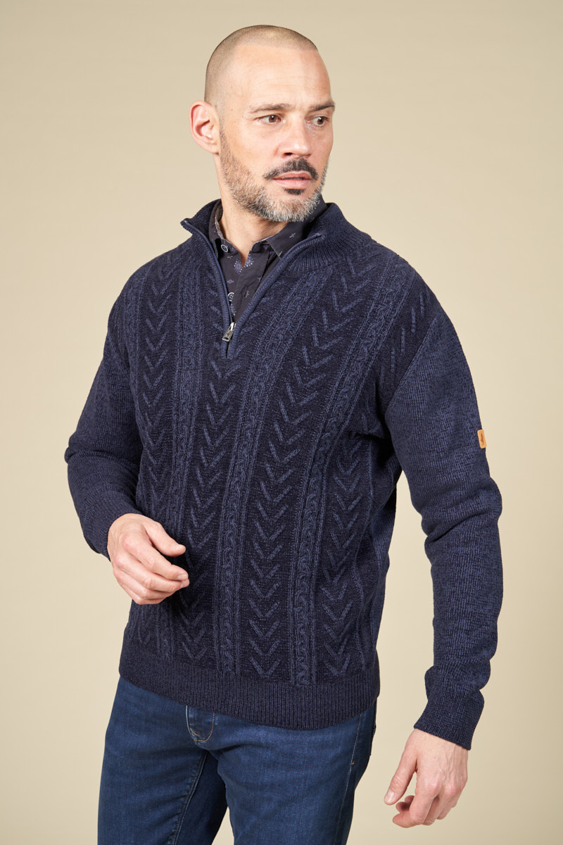 Pull zip torsades MCSC004