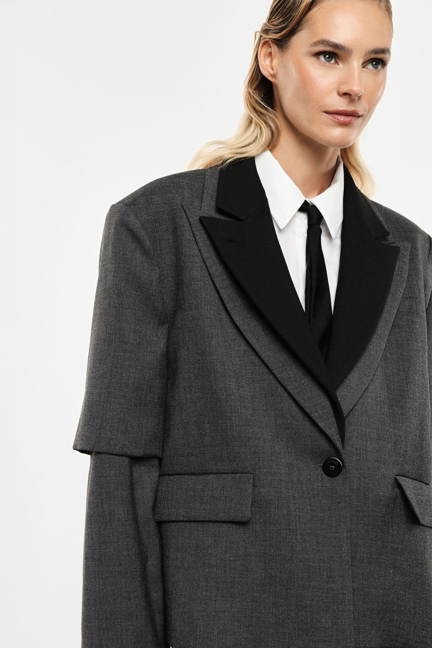 Veste ample bicolore Impérial JCA5