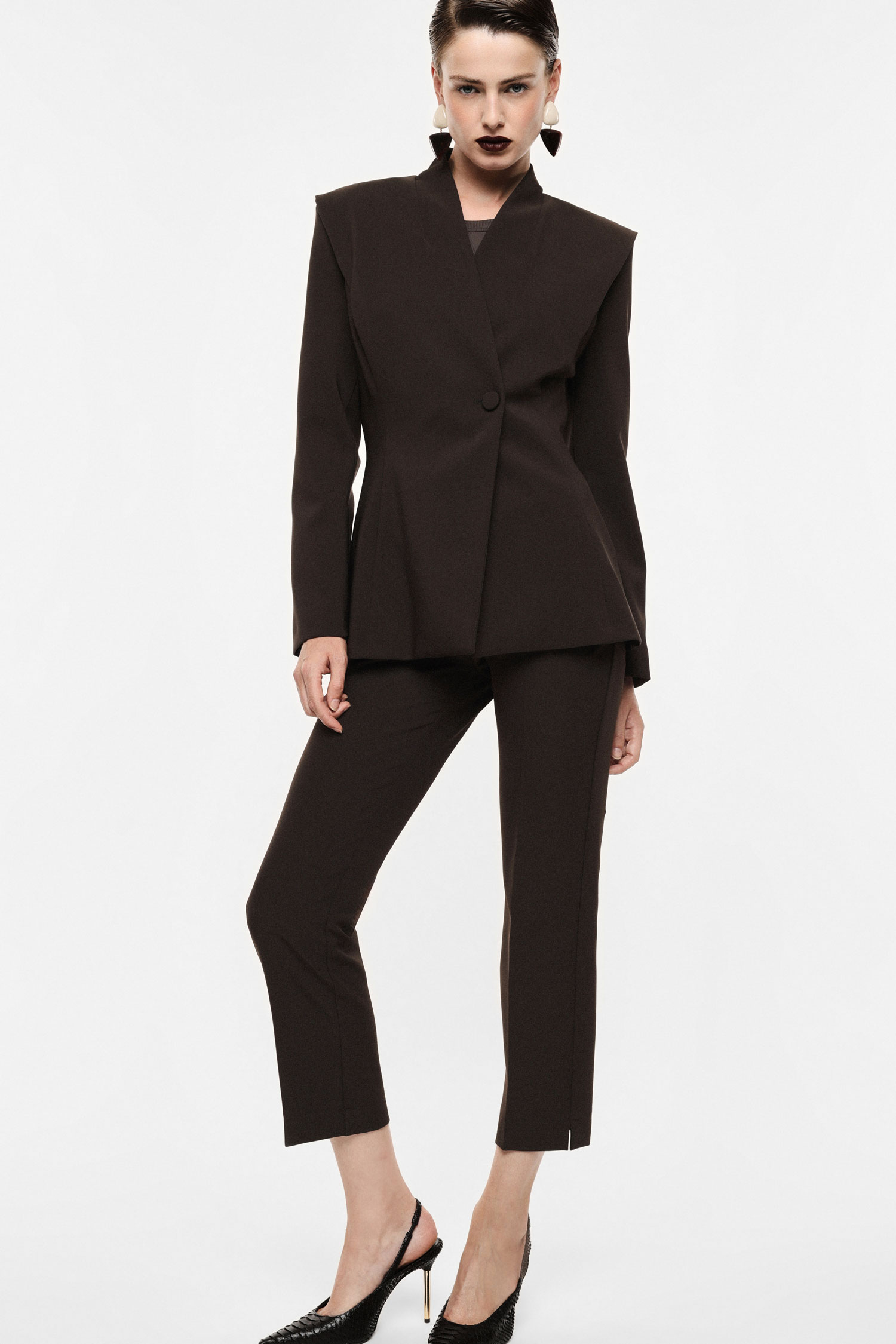 Pantalon 7/8 uni Impérial PEY8