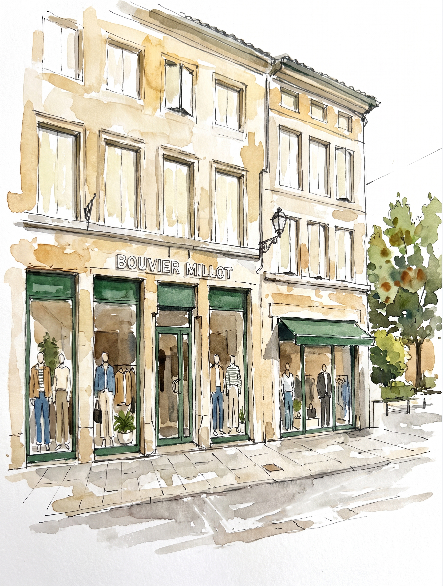 Illustration de la boutique Bouvier Millot à Langres