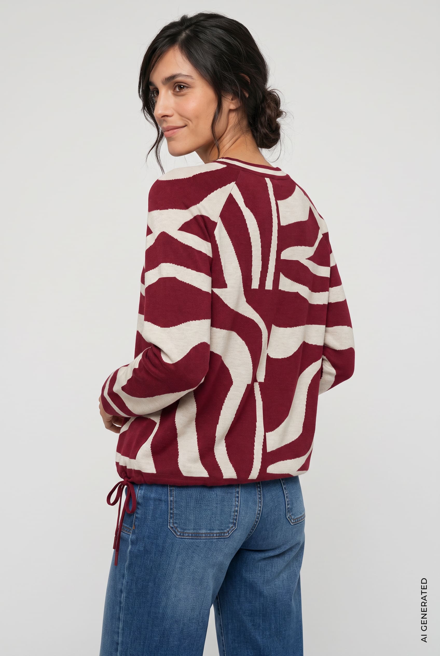 Pull imprimé graphique Olsen 11004892