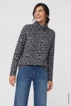 Pull col roulé imprimé Olsen 11201735