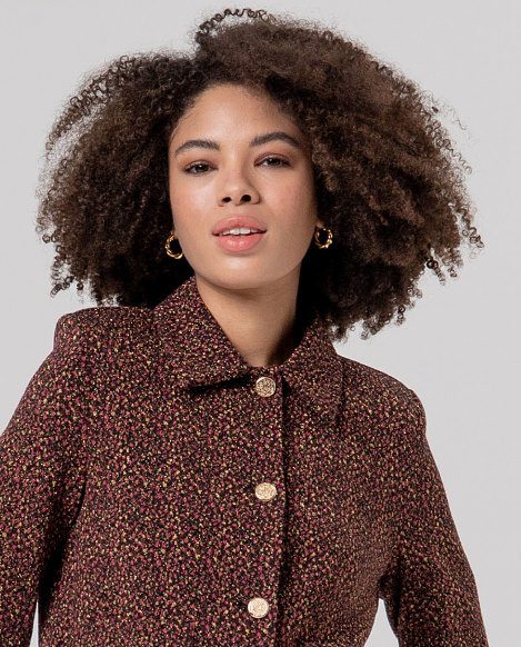 Veste imprimée lamé Surkana BUTS315