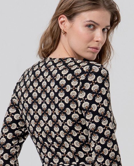 Robe croisée imprimée Surkana JIRA718