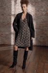 Robe croisée imprimée Surkana JIRA718