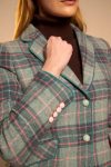Veste blazer écossaise Tinta CEFALU