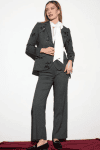 Veste ensemble strass noir Tinta AUREO