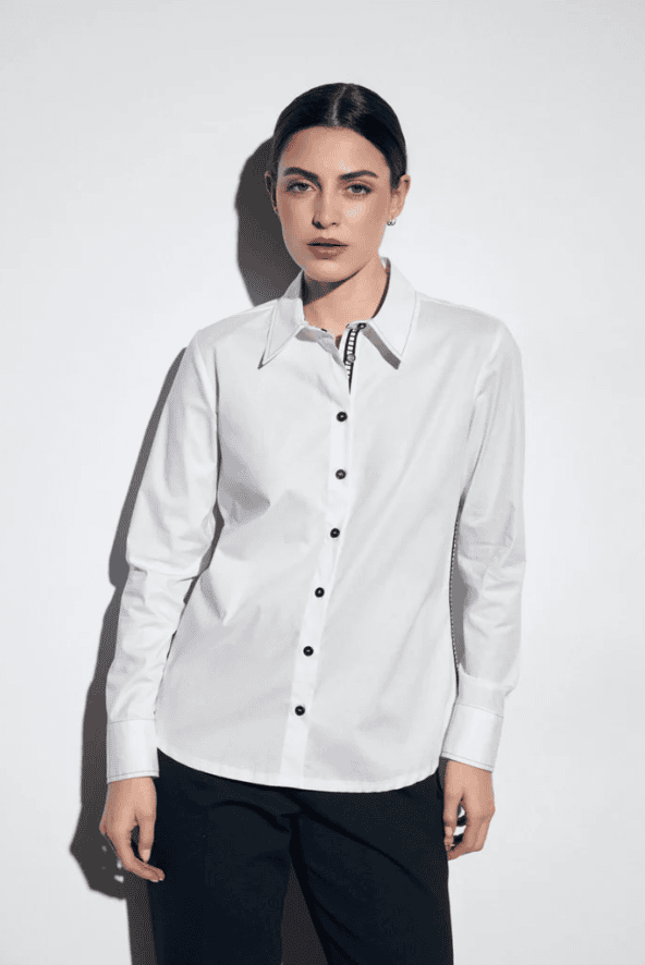 Chemise bicolore couture Tinta CALLA