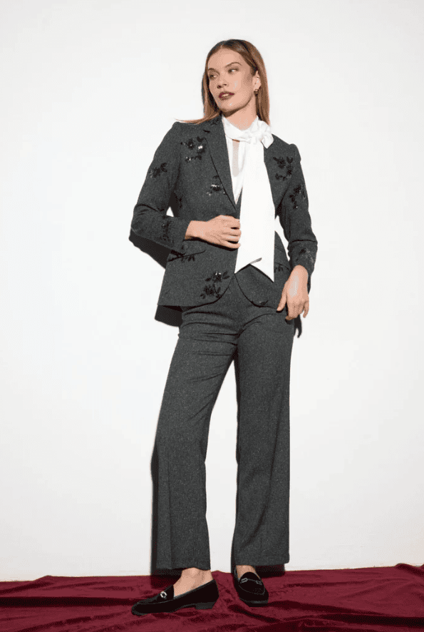 Pantalon ensemble chiné Tinta LEDA
