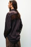 Chemise rayures/ dentelle Dixie C648