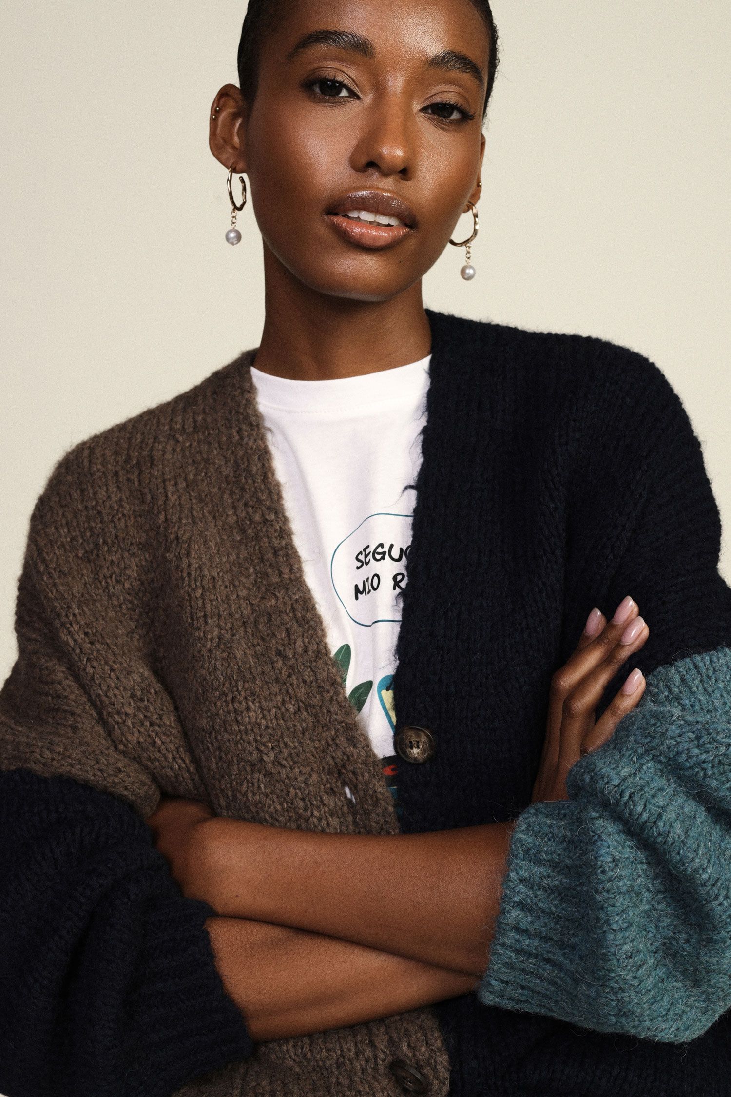 Cardigan oversize Dixie M901B133