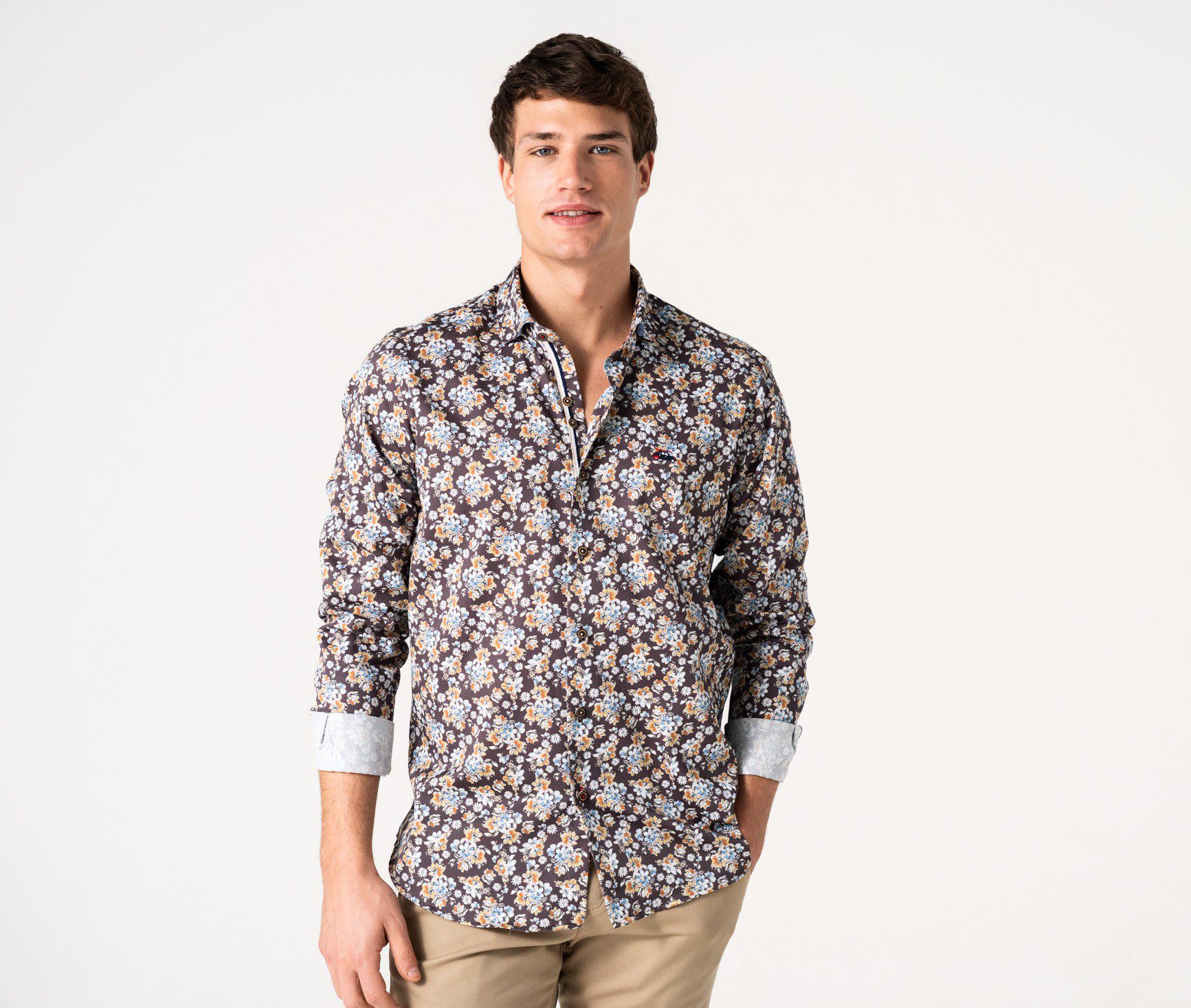 Chemise à fleurs The Surf car 262024