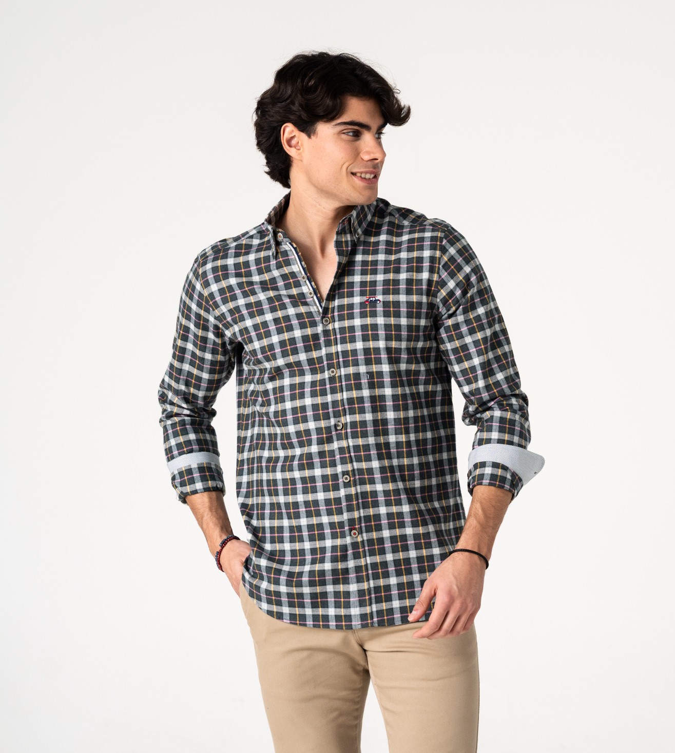 Chemise carreaux flannelle The Surf Car 262095